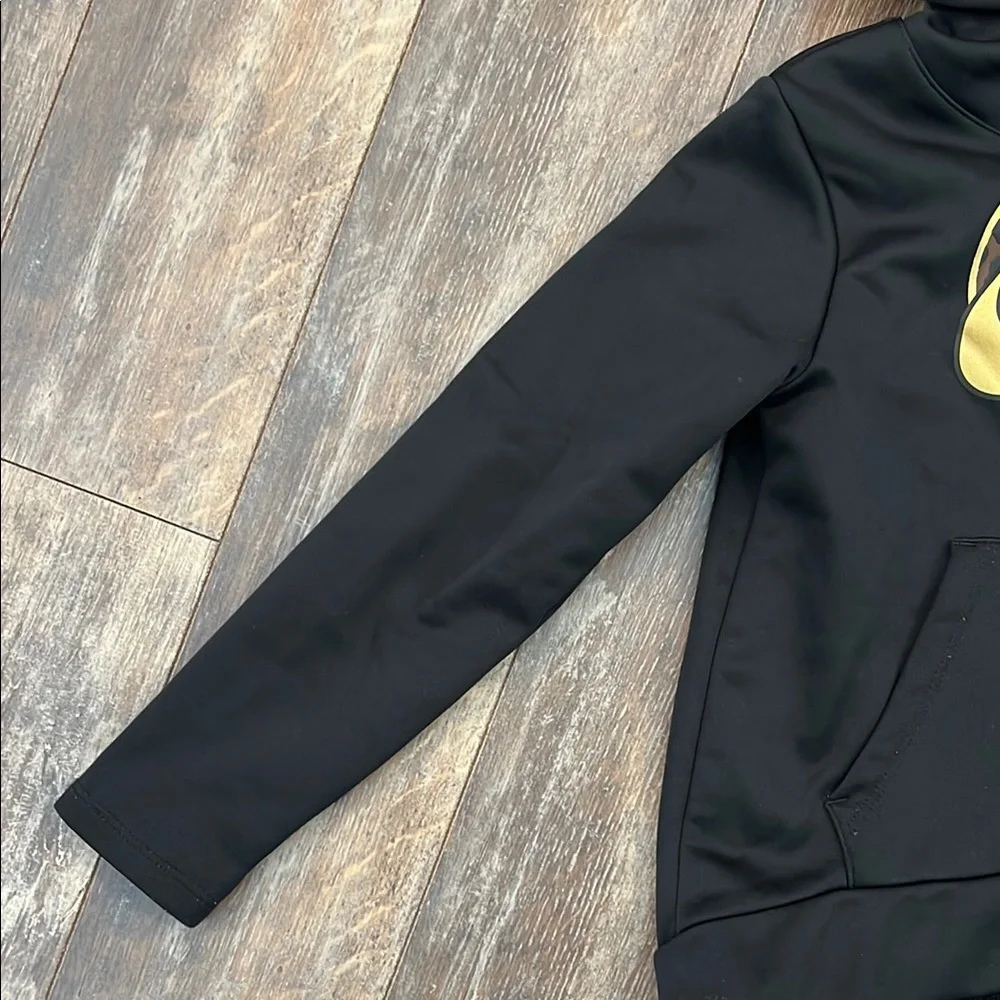 Nike Black Hoodie w/heart